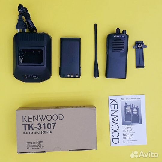 Новые рации kenwood TK-3107