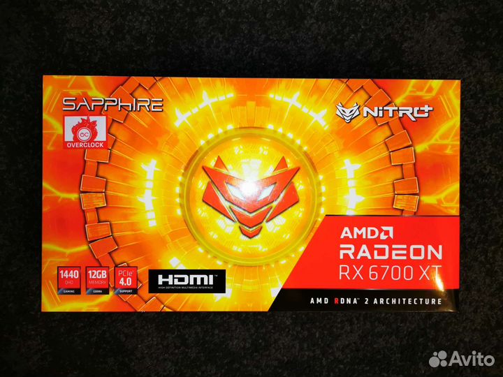 Sapphire AMD Radeon RX 6700 XT Nitro+ gaming OC
