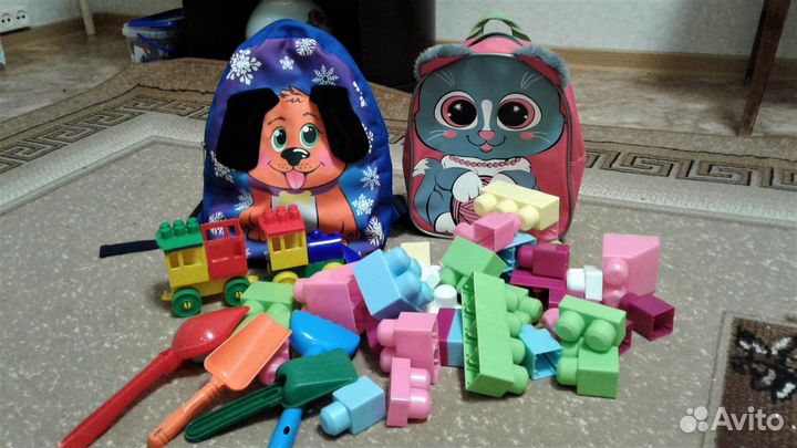 Рюкзачок, набор для строительства