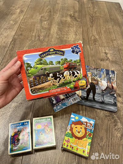 Пазлы, геометрики, настольные игры