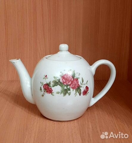 Чайник заварочный фарфоровый
