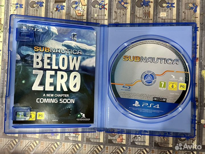 Игра ps4 Subnautica