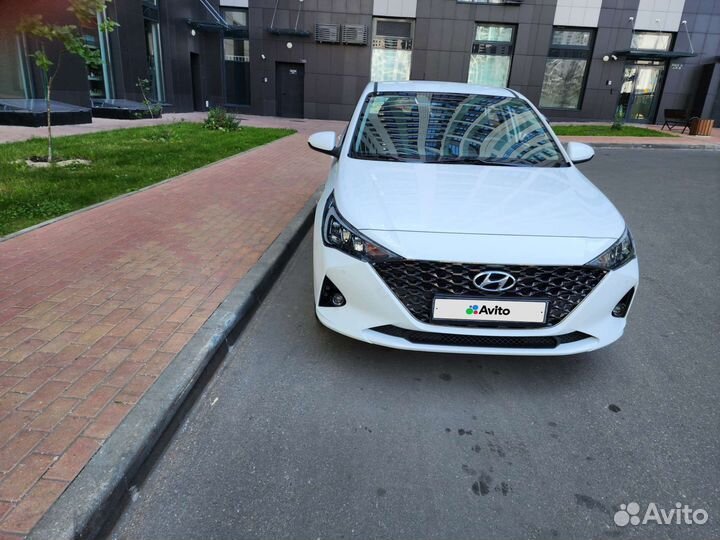 Hyundai Solaris 1.6 AT, 2021, 25 500 км