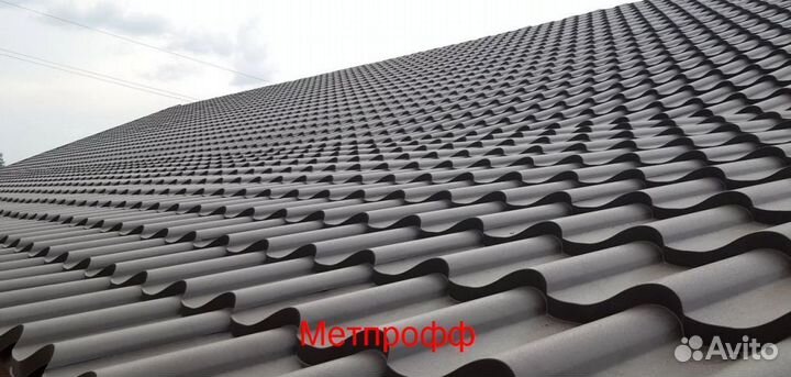 Металлочерепица дома