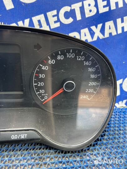 Панель приборов Volkswagen Polo 5 седан CFN 2015