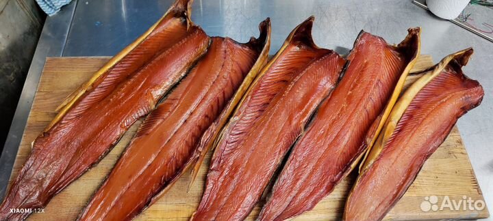 Кета холодного копчения