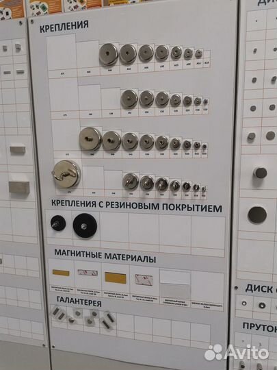 Магнитное крепление для бейджей