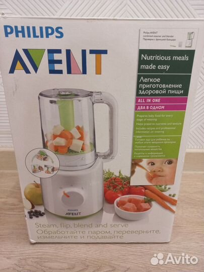 Пароварка блендер philips avent