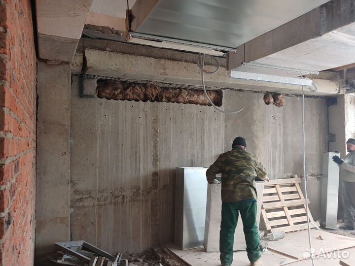 Алмазное бурение отверстий для вентиляции