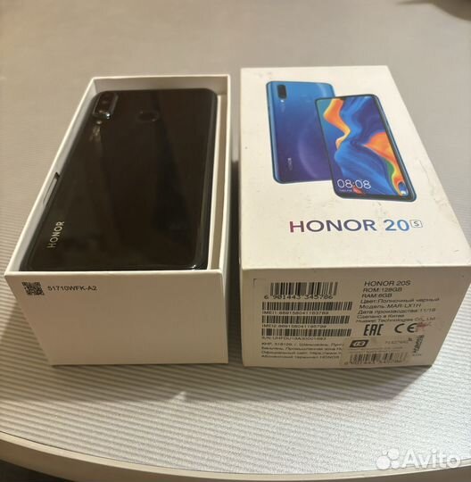 HONOR 20s, 6/128 ГБ
