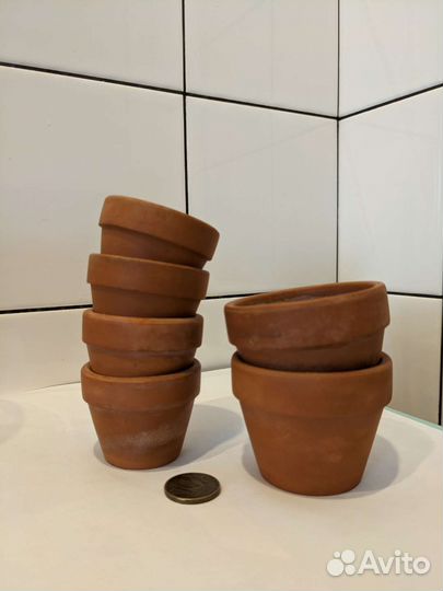 Горшок керамический миниатюра