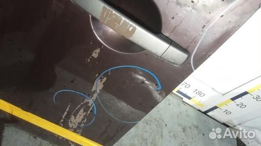 Дверь передняя левая nissan navara D40 (80Y09EN01)