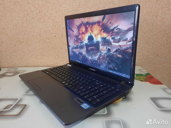 Игровой ноутбук samsung на core i5, 16 гб памяти