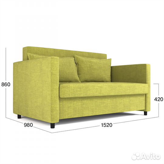 Диван прямой, диван-кровать Beneli алекс, раскладн