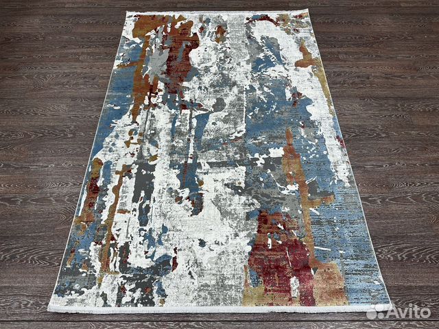 Ковер новый 1.6х2.3 вискозный, прямоугольный