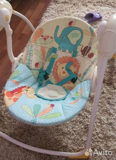 Детские электронные качели бу