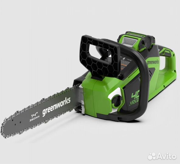 Электропила Greenworks 40В 35 см Новая