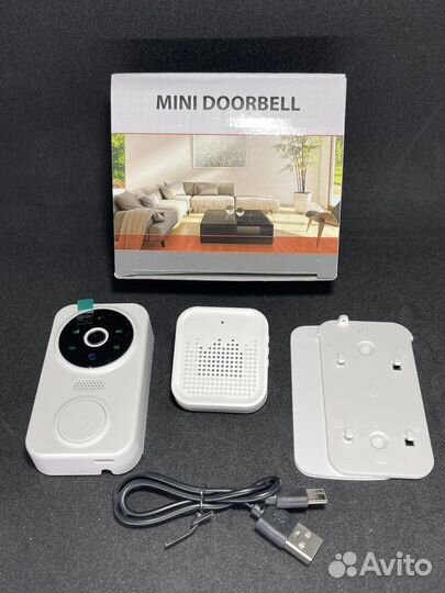 Дверной звонок с камерой беспроводной wifi