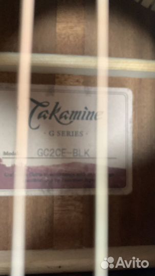 Классическая гитара Takamine - Япония
