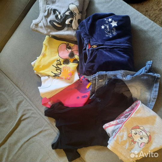 Вещи пакетом на девочку
