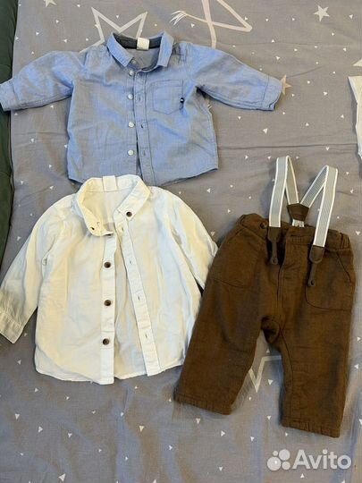 Рубашка, брюки для мальчика 68
