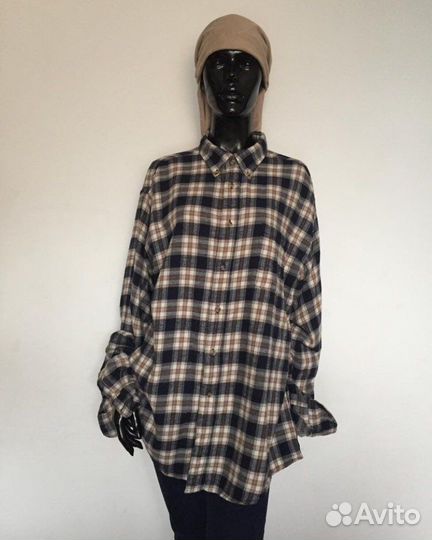 Фланелевая рубашка.Oversize