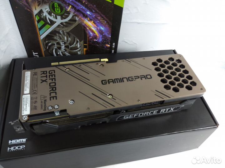 Видеокарта Palit RTX 3080 gamingpro 10gb