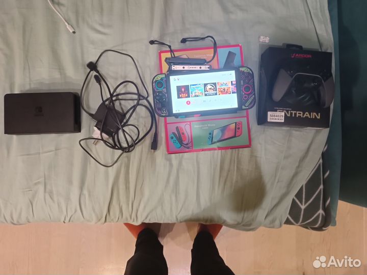 Nintendo switch oled с играми