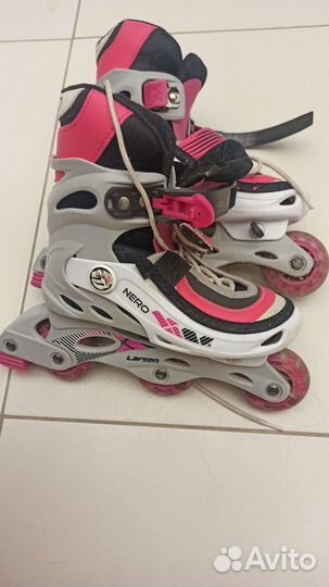 Роликовые коньки детские раздвижные