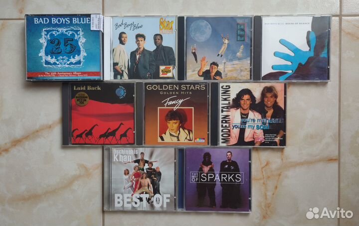 Bad Boys Blue / Fancy / Laid Back / Sparks / CD