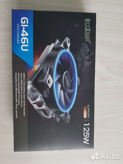 Кулер процеccорный pccooler gi-46u