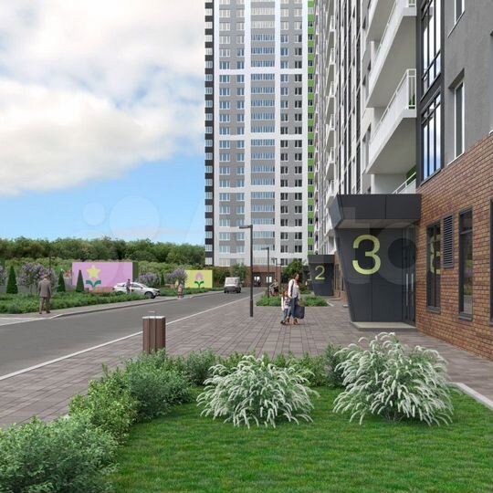 1-к. квартира, 38,1 м², 14/22 эт.