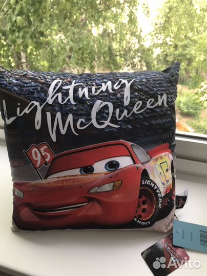 Подушка тачки новая Дисней оригинал