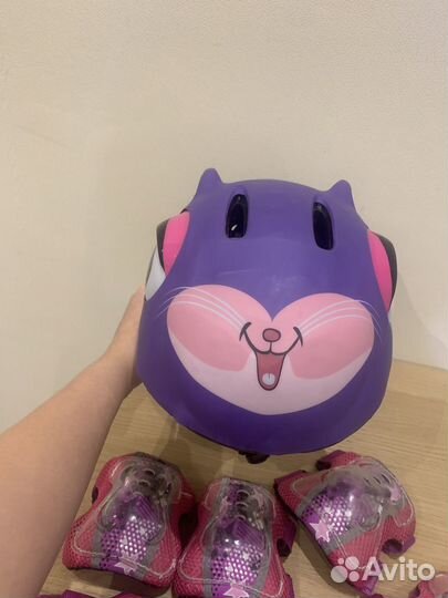 Шлем детский 48-54см, защита размер S