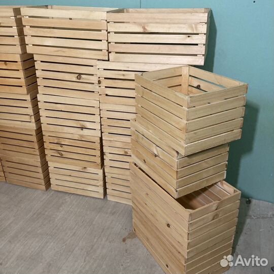 Ящик деревянный реечный