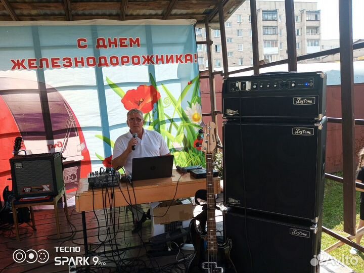 Певец-вокалист, диджей на праздничные мероприятия