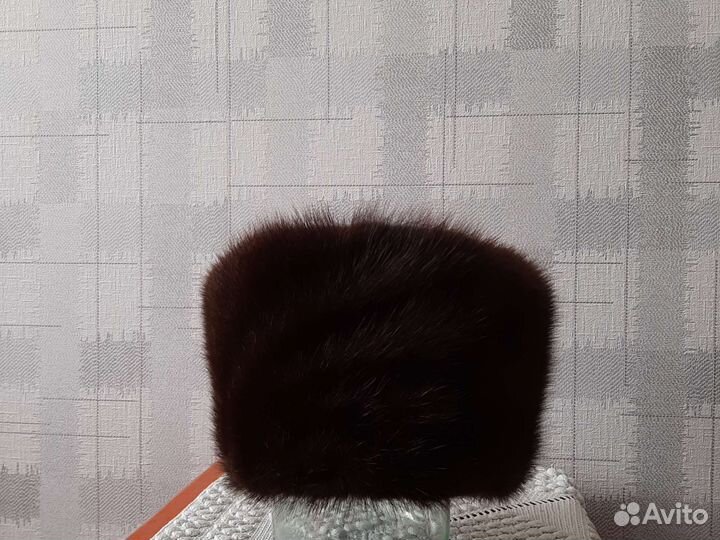 Шапка норковая женская