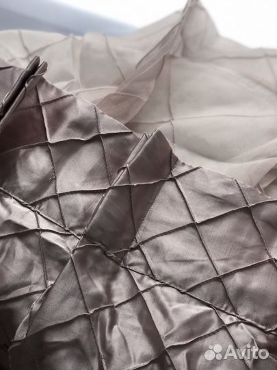 Комплект шторы и тюль компаньон