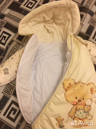 Детский зимний конверт