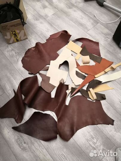 Лоскуты натуральной кожи