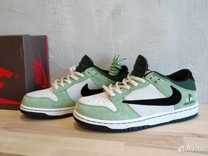 Кроссовки Nike Dunk SB Low Sony Playstation Griin