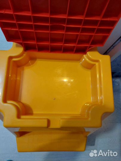 Детская табуретка с ящиком