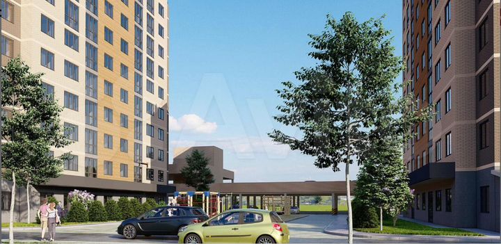 2-к. квартира, 49,1 м², 2/10 эт.