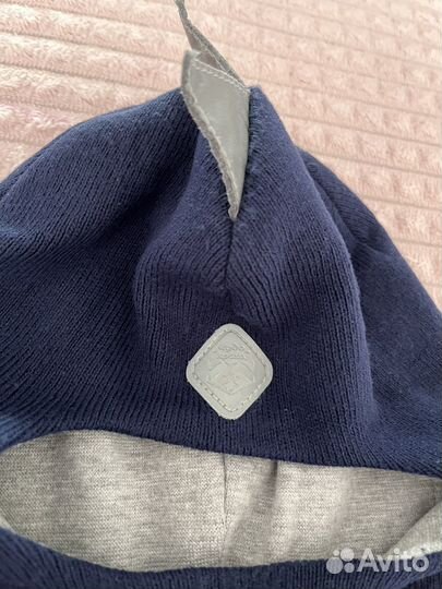 Шапка шлем для мальчика демисезонная