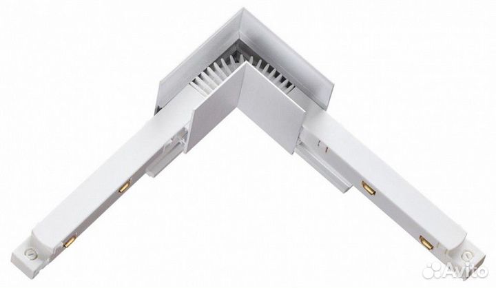 Соединитель угловой L-образный для треков Novotech