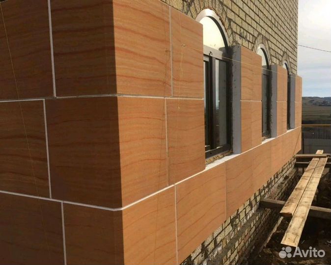 Гибкий камень и термопанели