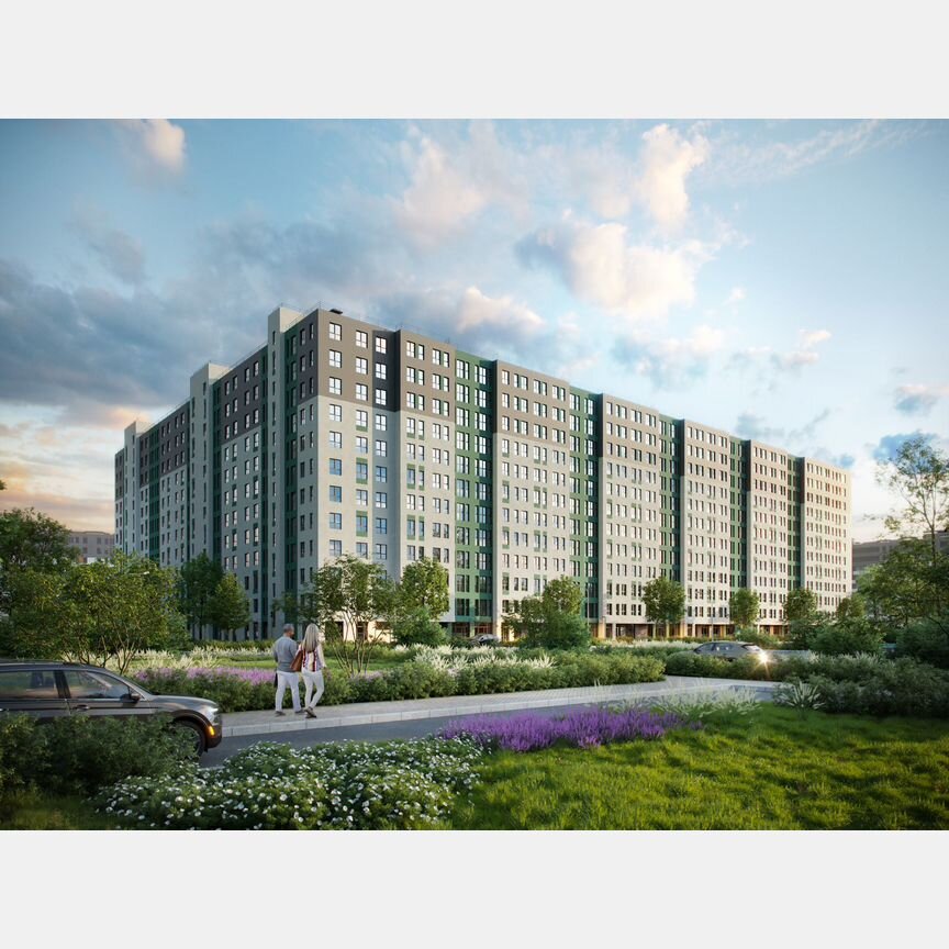 Квартира-студия, 25 м², 2/12 эт.