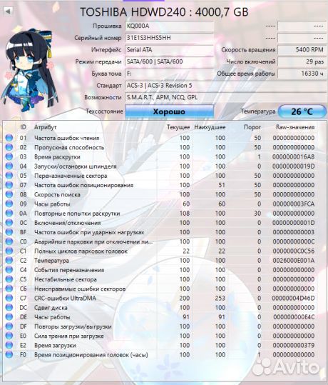 Жесткие диски 4,8 тб