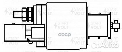 Реле втягивающее VAG polo 10- стартера VSR1016