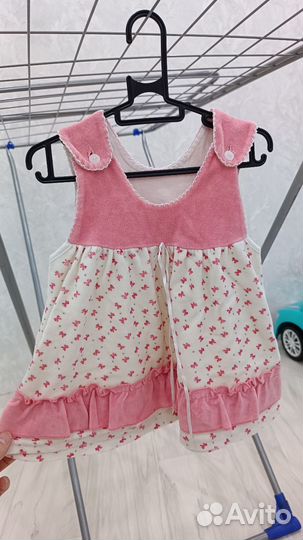 Вещи пакетом на девочку 74 80